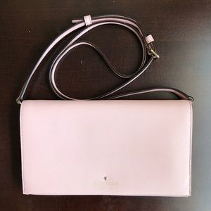 Kate Spade Soft Pink Crossbody/Clutch